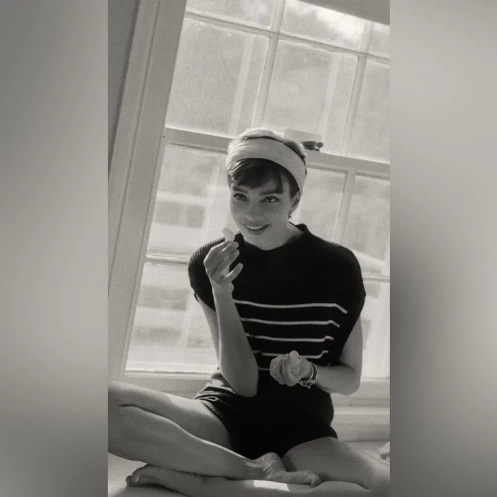 Anthropologie Black and White Striped Sweater - Picture 9 of 10